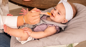 Groentehapjes geven aan je baby van 4 maanden of ouder