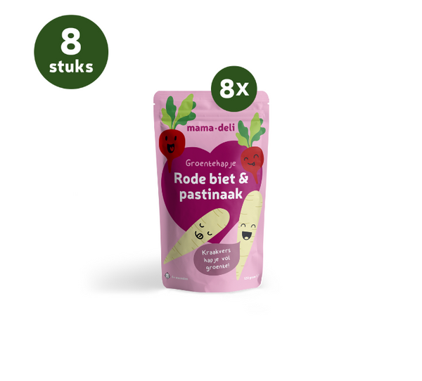 4+ maanden Groentehapje | rode biet & pastinaak