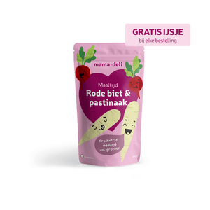 4+ maanden Groentehapje | rode biet & pastinaak - Mama Deli