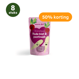 4+ maanden Groentehapje | rode biet & pastinaak - Mama Deli