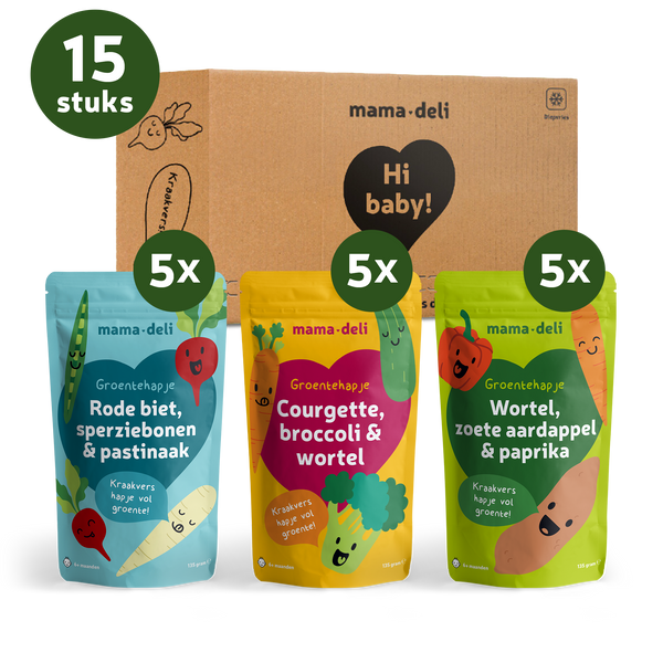 6+ maanden groentehapjes | BOX 1