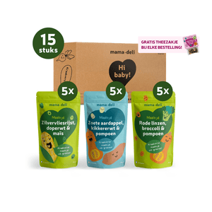 Baby Maaltijden 8+ maanden – Box 1 - Mama Deli