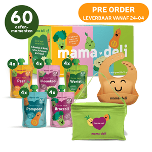 PRE ORDER - Eerste Hapjes Baby Box 4+ maanden - Mama Deli
