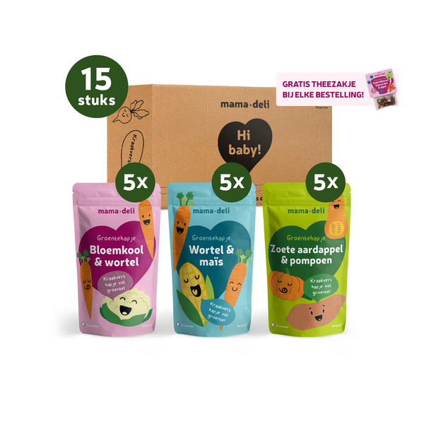 Groentehapjes Baby 4+ maanden – Box 2