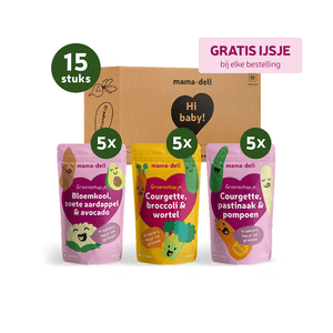 Groentehapjes Baby 6+ maanden – Box 2 - Mama Deli