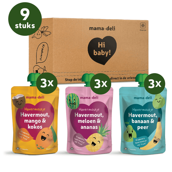 Havermoutje voor Baby’s - Box 1 - Mama Deli