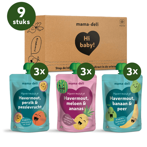 Havermoutje voor Baby’s - Box 1 - Mama Deli