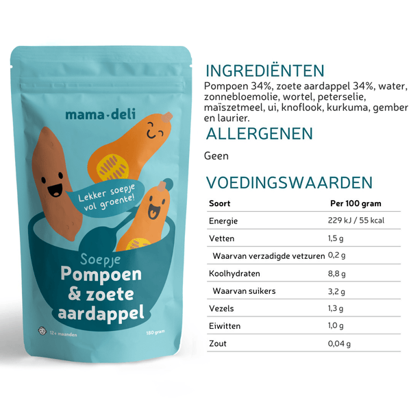 Kinder Soepjes 12+ maanden - Mama Deli