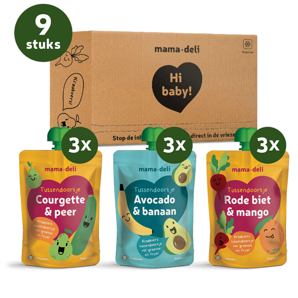 Tussendoortjes voor Baby’s – Box 2 - Mama Deli