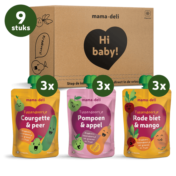 Tussendoortjes voor Baby’s – Box 2 - Mama Deli